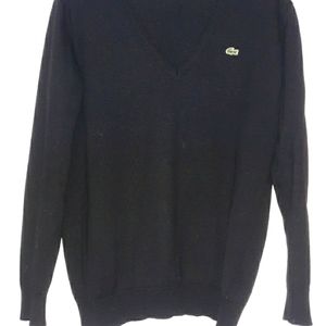 Lacoste Women wool v neck sweater